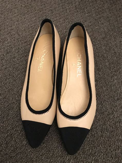 chanel two tone shoes buy|chanel two toned flats.